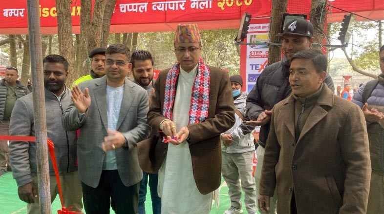 भृकुटीमण्डपमा बम्पर डिस्काउन्ट जुत्ता-चप्पल व्यापर मेला सुरु, ७५ प्रतिशतसम्म छुटको व्यवस्था