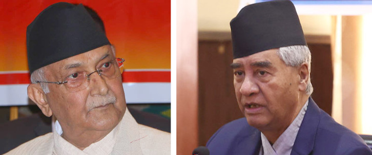 ओलीको प्रस्तावमा निर्णय गर्न नसक्दा दुई पटक चिप्लिए देउवा