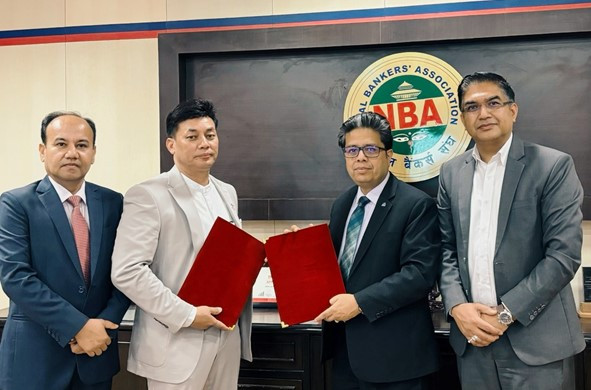 नेपाल बैंकर्स संघ तथा नेपाल बीमक संघ बीच सम्झौतापत्रमा हस्ताक्षर