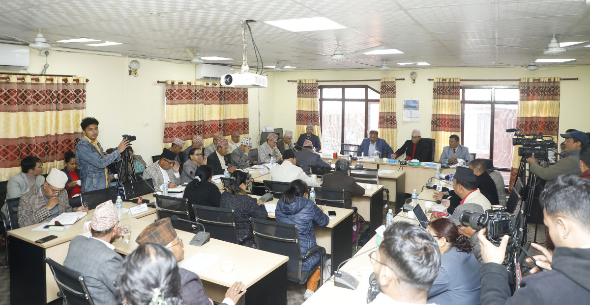 संसद्का दुवै सदनको बैठक बस्दै (कार्यसूचीसहित)