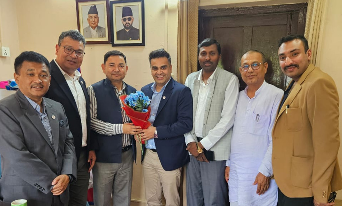 नाडाको प्रतिनिधिमण्डलद्वारा मधेश प्रदेशका अर्थमन्त्रीसँग भेटवार्ताः नीति सुधारको आग्रह