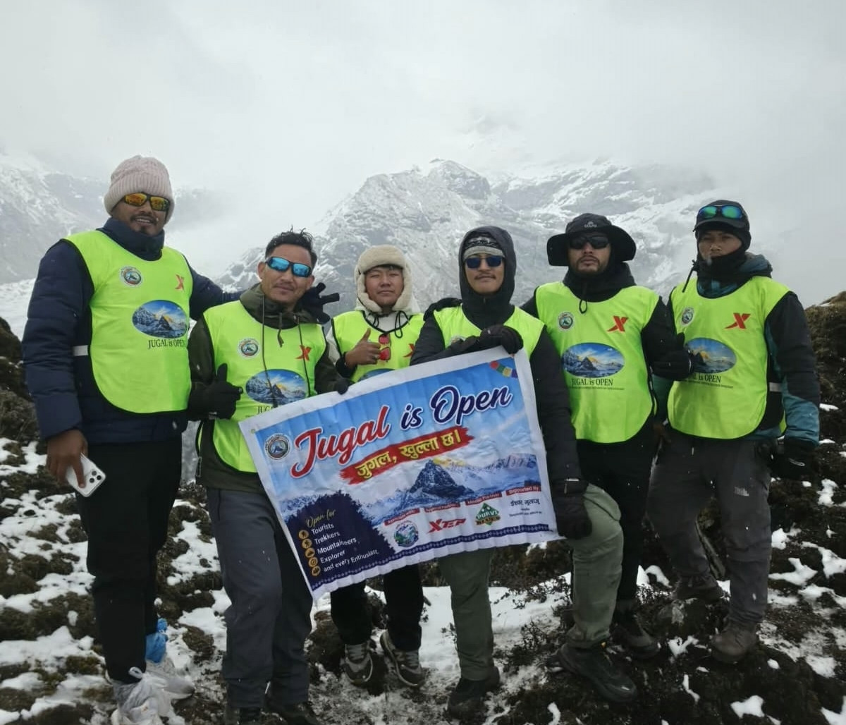 पर्यटनमार्फत समृद्ध जुगल बनाउने युवाको अभियान : प्रविण श्रेष्ठको नेतृत्वमा गार्डियन्स ग्रुपद्वारा जुगल बेस क्याम्पको सफल अन्वेषण